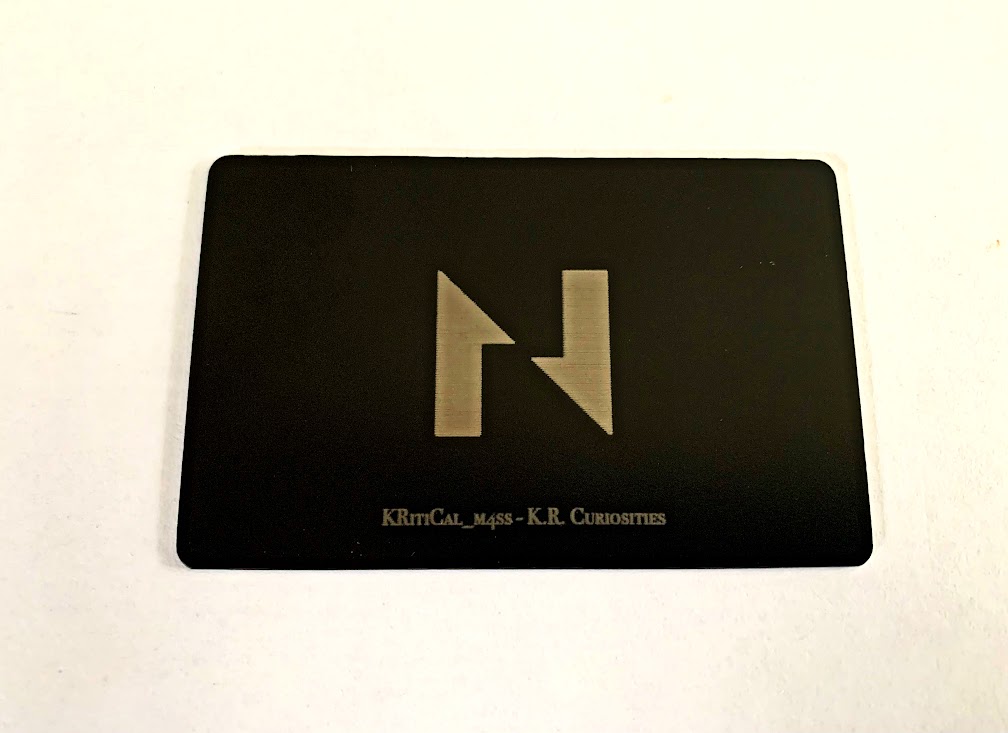 retARTigrade's tweet photo. We are now an official member of the #Nervos #Blackcard community! The blackcard aims to provide real-world utility to the #NFT community building on #NervosNetwork. Head over to @KollectNFT and pick yours up from @NervosNobles for exclusive perks! 
💳🤖 https://t.co/ZNXorJ3gCv
