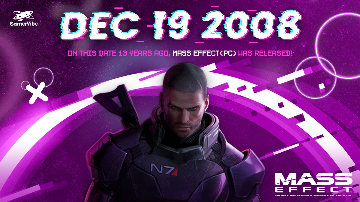 GamerVibeLab's tweet photo. On this date, 13 years ago, Mass Effect (PC) was released worldwide!

"Does This Unit Have A Soul?" - Legion

---

Stay tuned to GamerVibe for paid survey opportunities.
Discord: https://t.co/yrDXvqPPeL
Facebook Group: https://t.co/alxE7ABha2 https://t.co/jQthJuXIw3