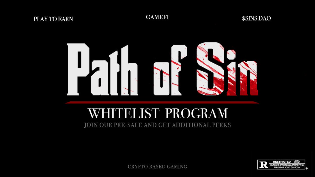 qmwainscott's tweet photo. Whitelist has arrived! 🤩

Join The Family and become Early investor! The team has made a great Medium post were you can read all about it. 
https://t.co/WF3deL9FgL

Only 250 seats available! Ah, there will also be a first #NFT to mint 👀

@pathofsin_xyz #PlayToEarn $SINS https://t.co/wbJ3g3RVn0
