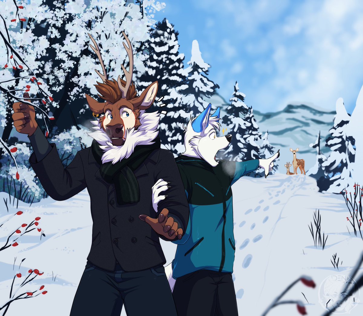 DDen009's tweet photo. To celebrate Christmas AND being close to 20k followers heres a raffle for yall ✨
❄️ 2 winners! Winner 1 gets 2 characters w/ background; Winner 2 gets a character sheet ✨
RULES:
❄️ Follow + Like + RT this post!
❄️ Comment something youre looking forward to in 2022 x)
⬇️⬇️⬇️ https://t.co/8Am0yr1lFZ