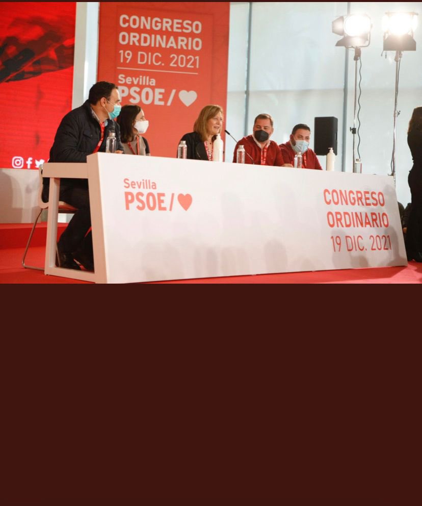 randujar65's tweet photo. Hoy he tenido el privilegio de presidir el congreso del PSOE de Sevilla, gracias a todos y todas por concluir Con Todas Nuestras Fuerzas. https://t.co/EysqK2wFPh
