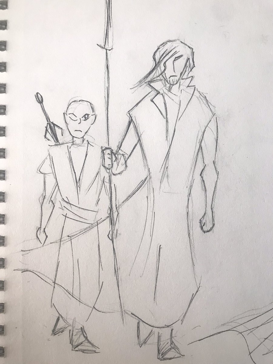 Pak9075R's tweet photo. Szeth and Kaladin doodles #stormlightarchive #cosmere https://t.co/cwmArOpPiv