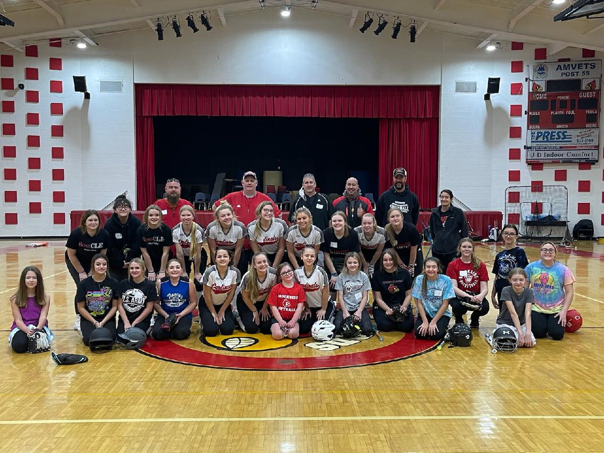 Had a great time at first brookside softball camp...go cards thanks to coach Carl and coach Kenny for your help...