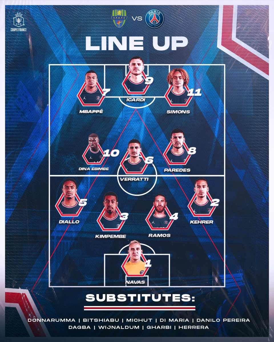 ¡Los 1️⃣1️⃣ de esta noche! ❤️💙
