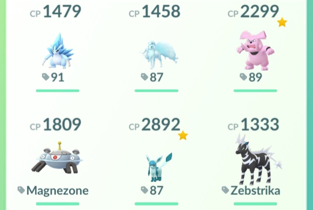 ((Muses POGO team thread. Starting with this fecker.

Ice, steel, electric, and fairy. Fight me.