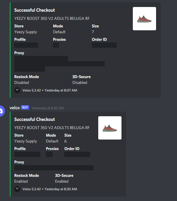rxu5683's tweet photo. Petti always the one save my ass
S/o @stellara_io @VeloxBots @PettiProxies @ProCardsOnly @aycdio https://t.co/Q1GgCM76i4