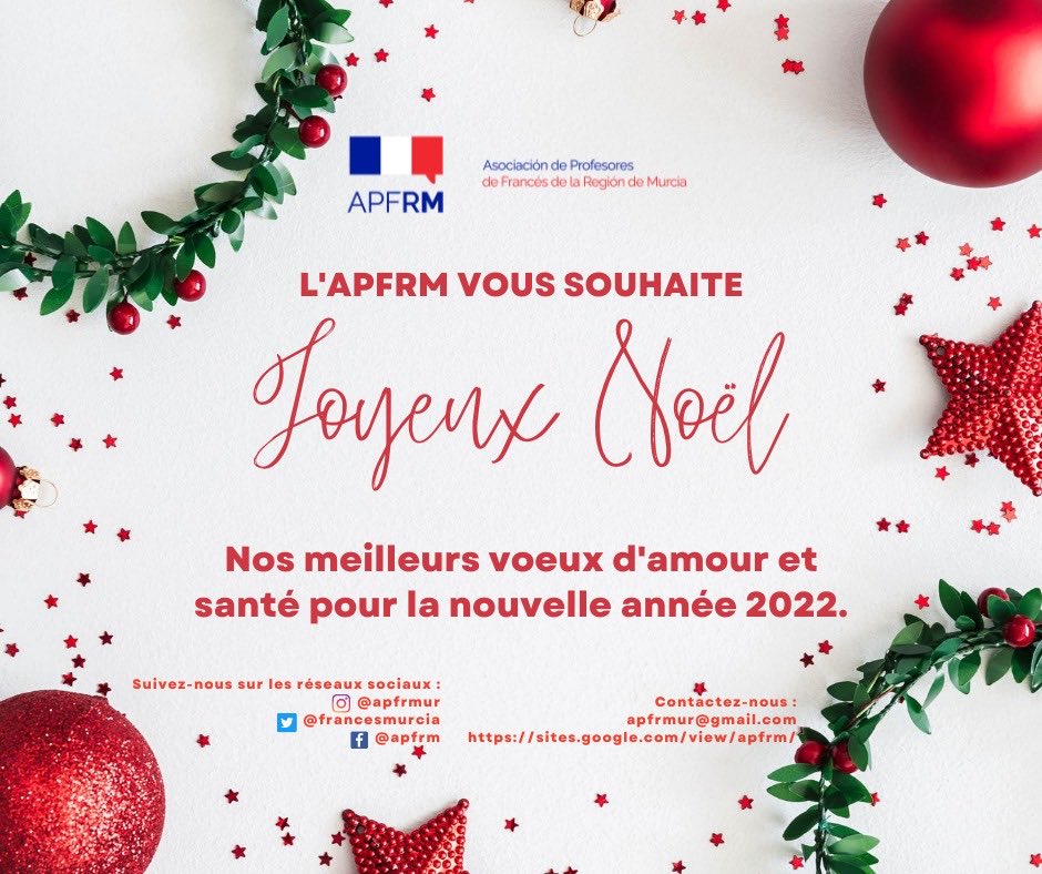 Joyeux Noël et bonne année 2022 !!