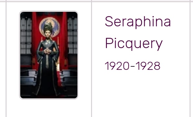 3. MACUSA President change in 1928Seraphina was MACUSA president for 2 period, from 1920 to 1928The FB3 film is take place around 1930s. That means president of MACUSA already change, and probably things on MACUSA can be change too6/10