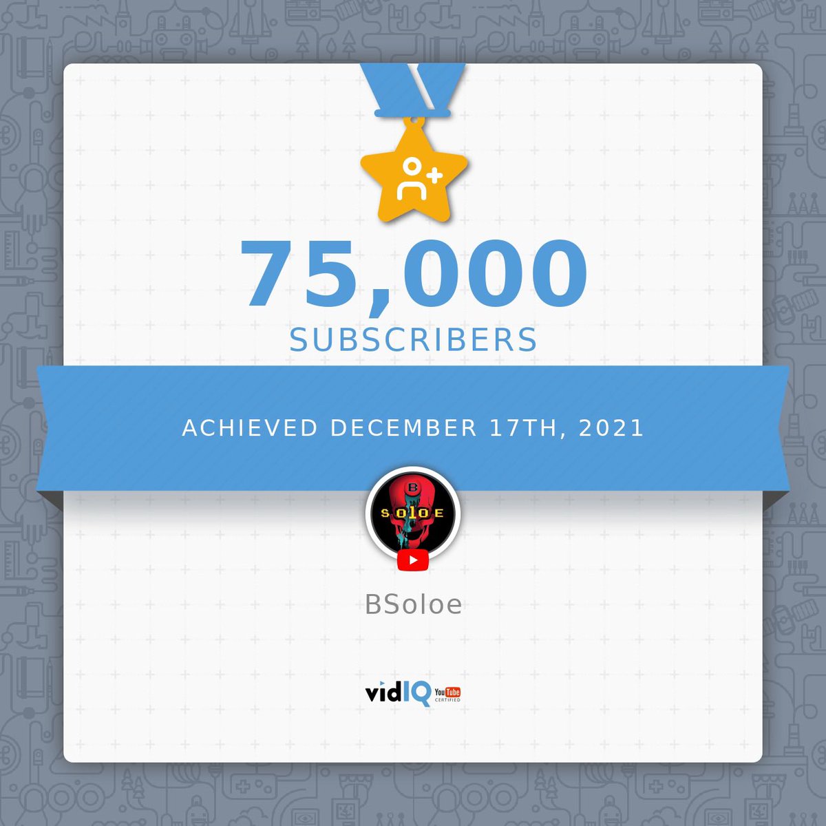 SoloeGaming's tweet photo. 3/4 of the way there 🙌 https://t.co/UK7FEpODo3