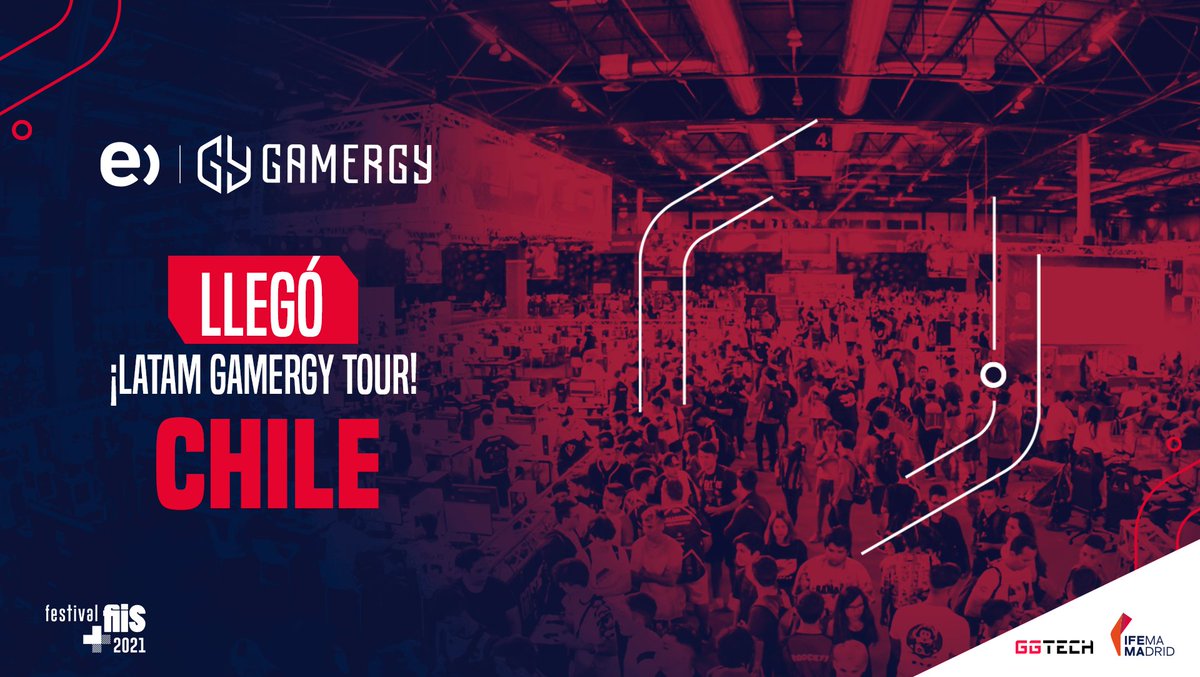 ¡La espera terminó! 😉

Desde Europa llega a Chile uno de los eventos de videojuegos más importantes de todos los tiempos. ¡LATAM GAMERGY TOUR tendrá su parada oficial en Chile! 🇨🇱🎮

#LatamGYtour