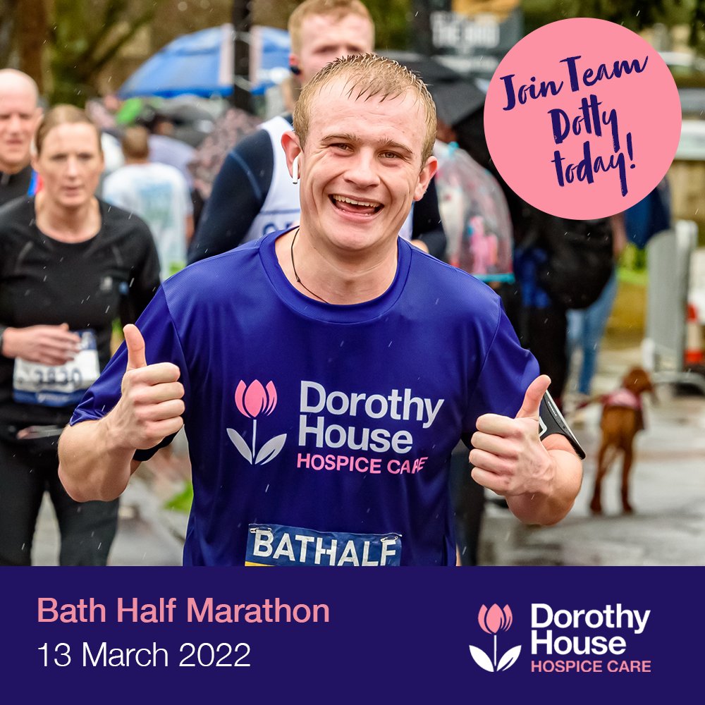 DorothyHouseHC's tweet photo. Thinking of a new challenge for 2022? We still have places available for the 2022 Bath Half Marathon! Sign up today and do something amazing! π
ππ
https://t.co/Te8BAAFQgl
#RunningCommunity #BathHalf2022 #BathHalfMarathon #BathRunners #Running #Runners #TeamDotty https://t.co/CJvqoTAxkL