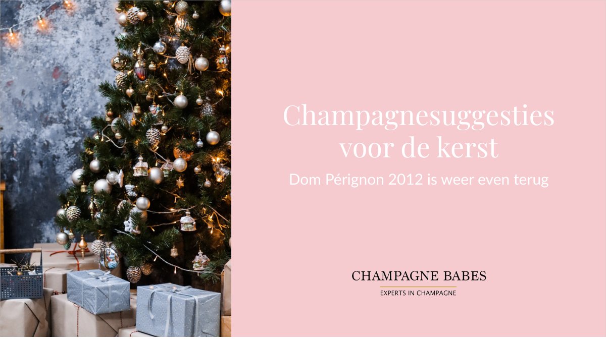 Champagne_Babes's tweet photo. Champagnesuggesties voor kerst - https://t.co/MKOihgdK83 - Tip: Dom Pérignon 2012 is weer even terug #champagne #kerstcadeau https://t.co/TTOP32inwp