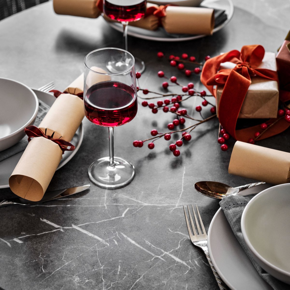 Add finishing touches like pretty table presents or sprigs of seasonal flowers to make your Christmas table uniquely yours. Leave your top festive decor tips in the comments below 🎁

#InspiredLiving #BridgmanFurniture