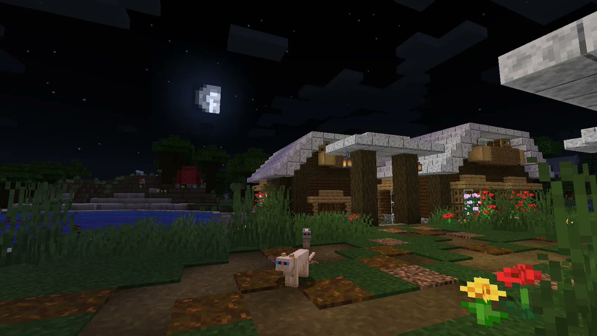 SFox7966's tweet photo. #NFTworld #MinecraftNFT this is so much fun, been playing for almost 2 weeks now and built this village and made the biome in a plains to suit my preference in a good Minecraft world. Been playing with @MrMikojo for sometime and it's been so much fun. ♥️♥️♥️ https://t.co/uHaVHcVE5q