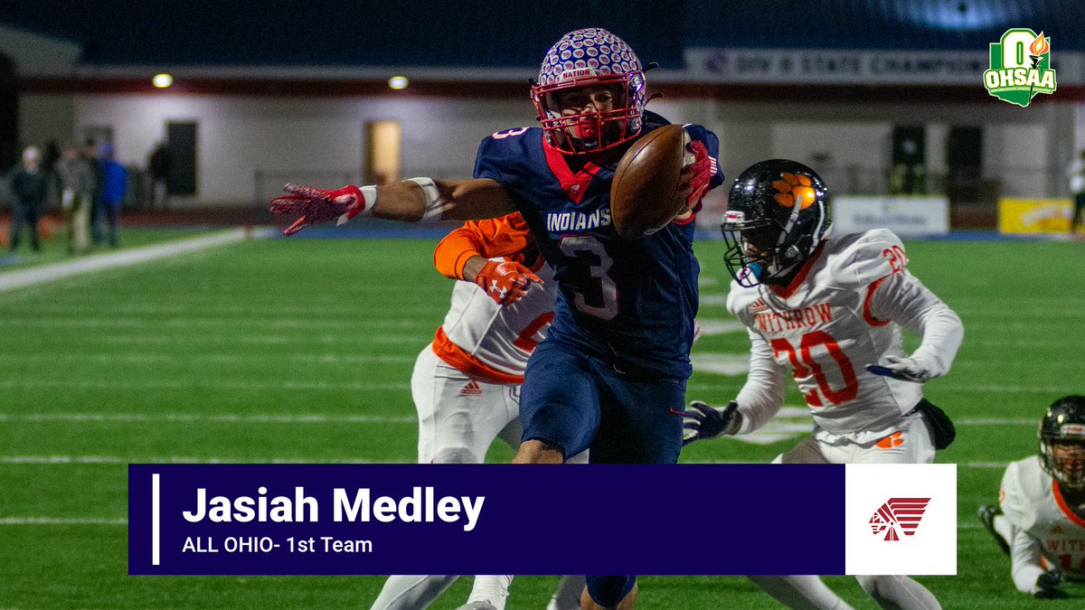 Congratulations to Senior RB/DB Sia Medley for being named All-Ohio First Team. #WeArePiqua