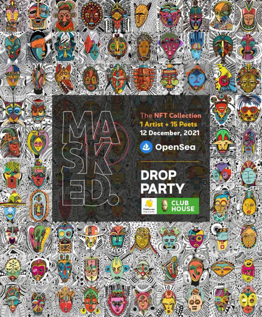 SommyMufc's tweet photo. β @OpenSea Maskandans Are Out!
VIEW COLLECTION via β https://t.co/Wslzi6Vfw1β¦
#JungleColorMaskedNftDrop https://t.co/eqjxyNbU3j