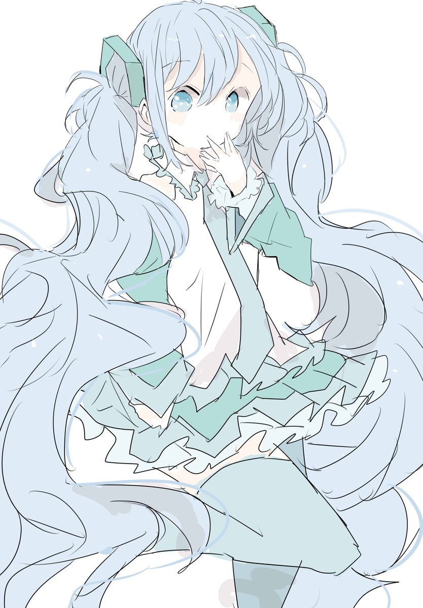 初音ミク 「」|sakiのイラスト