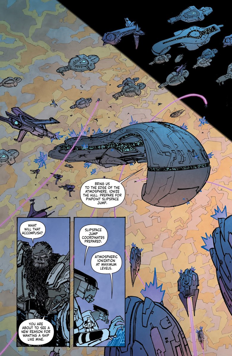 Playing Halo Infinite and wanna learn more about Atriox? I did! So I went back and read the comic I was lucky enough to draw an issue for so long ago, HALO: RISE OF ATRIOX. It was a fun one to be part of 😇
https://t.co/ClNeLR0Imr 
