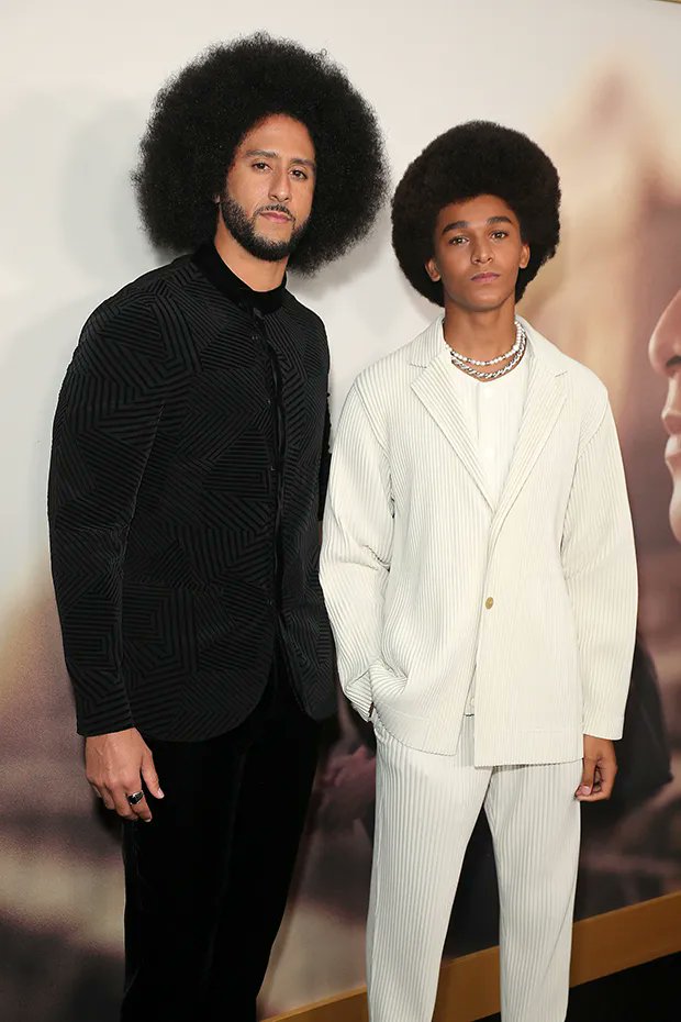 MatteStories's tweet photo. #SundayStyleIcon | Let's take a look at #JadenMichael. The young star plays #colinkaepernick in @netflix's incredible #ColinInBlackandWhite. He's since landed a #teenvogue cover and has been a major source of #styleinspo on the red carpet!
#netflix #styleinspiration https://t.co/0yeA9s7aAx