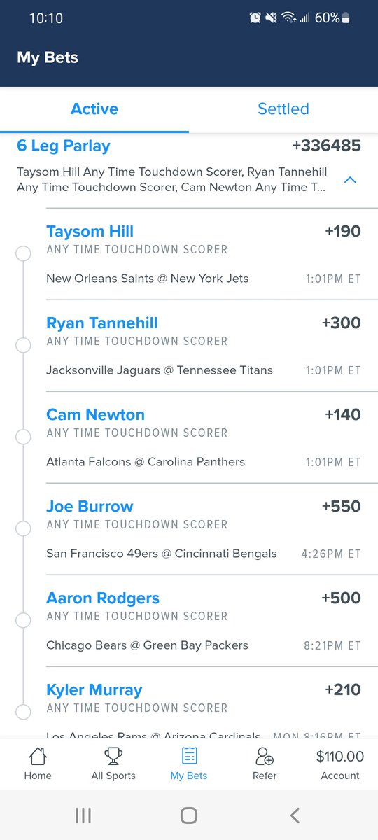 StotMcGot's tweet photo. @ToneDigz Long shot qb only td scorer https://t.co/mZUlDDA4PJ