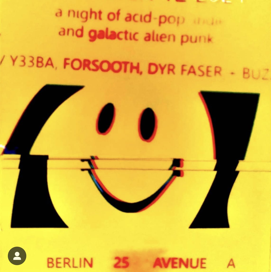 Tonite at Berlin in NYC.