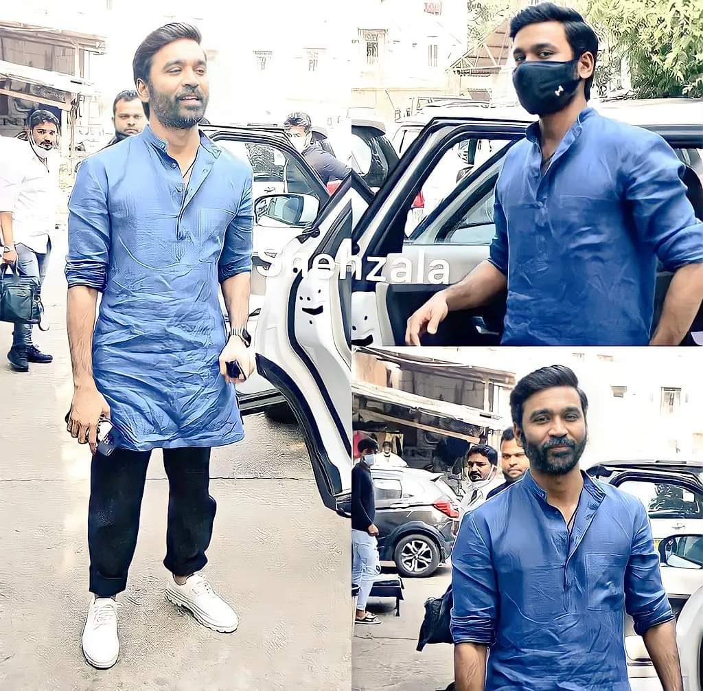 Welcome to #Mumbai <a href="/dhanushkraja/">Dhanush</a> sir
#AtrangiRe movie promotion

@DisneyPlusHS #DisneyPlusHotstarMultiplex
 <a href="/akshaykumar/">Akshay Kumar</a>  <a href="/SaraAliKhan/">Sara Ali Khan</a> <a href="/arrahman/">A.R.Rahman</a> #Bhushan  <a href="/Irshad_Kamil/">Irshad Kamil</a> #HimanshuSharma @cypplOfficial #CapeOfGoodFilms <a href="/TSeries/">T-Series</a> <a href="/ashishsverma/">Ashish Verma</a>