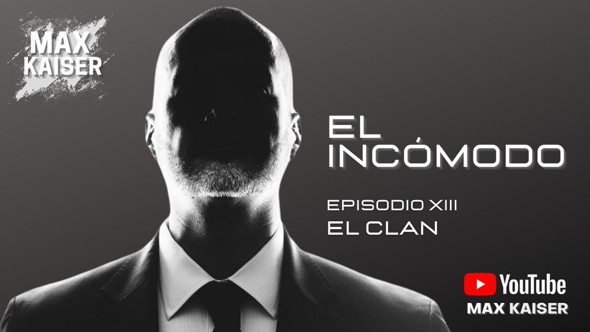 MaxKaiser75's tweet photo. 🚨NUEVO EPISODIO🚨 EL INCÓMODO

En nuestro país existe un CLAN de políticos, familias y socios de políticos, que acaparan espacios públicos y obtienen jugosos negocios, amparados por un pacto de IMPUNIDAD

Escrito por mi, narrado por @laishawilkins👇🏼RT🙏🏻
https://t.co/nfenikTc3x https://t.co/B8KLWTwyFJ