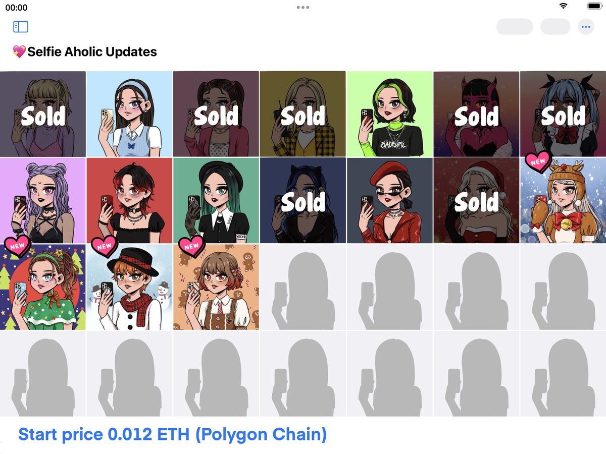 Updates 12/12/21 💖💖💖
9 left only 📱0.012 eth
Next drop soon 

x.com/artworkhytn/st…

#polygon #polygonnft #NFTJapan #nftthailand $ETH $MATIC