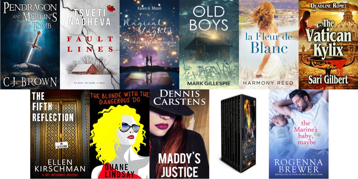 Today we feature some great, fun, thrilling, mysterious eBooks. Sunday’s Specials waits for you here: deals.manybooks.net/archive/202112…