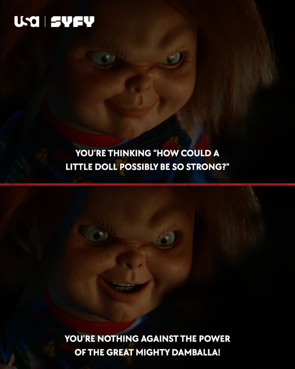 Fans_Chucky's tweet photo. Damballa 😈 #chucky #damballa https://t.co/KUTon577qi