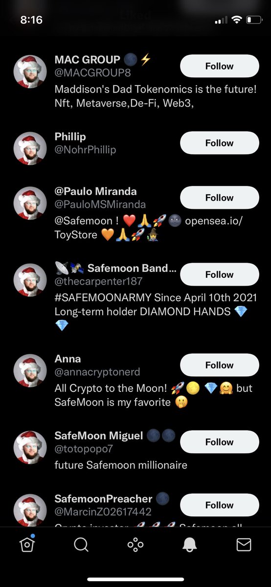JellybeanMamba's tweet photo. Fucken savages 😂😂😂😂😂🎄🎄🎄🚀🚀🚀

#CptHodlClause 
#santajohn
#safemoon
#safemoonarmy
#safemoonsunday https://t.co/rH1v6V1UXd