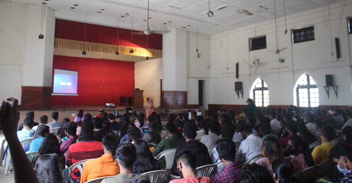 Troika_BMCC's tweet image. Say Hello!👋
To the Core of Troika 2022💯
Glimpses of our First General Meeting💫

#troika #troika2022 #scenebeyondthescreen #bmcc #pune #maharashtra #collegefest #fest #collegeevent #event #comingsoon #theme #arcade #arcadegames #gaming #game #team #teamwork