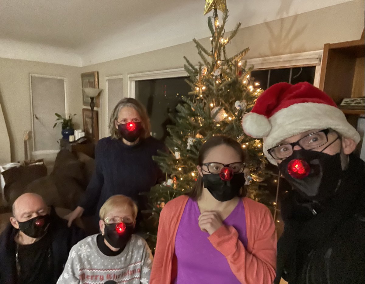 SeanAdelman's tweet photo. If you have to where a mask for the holidays 🤷‍♂️ https://t.co/2XoIIqOhi3