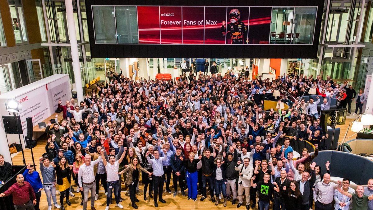 #maxverstappen is World Champion 2021 for #F1 drivers!

A huge congratulation for Max, Jos Verstappen and the whole #redbullracing team for winning the drivers F1 World Championship 2021!

At Exact we are Forever Fans of Max Verstappen.