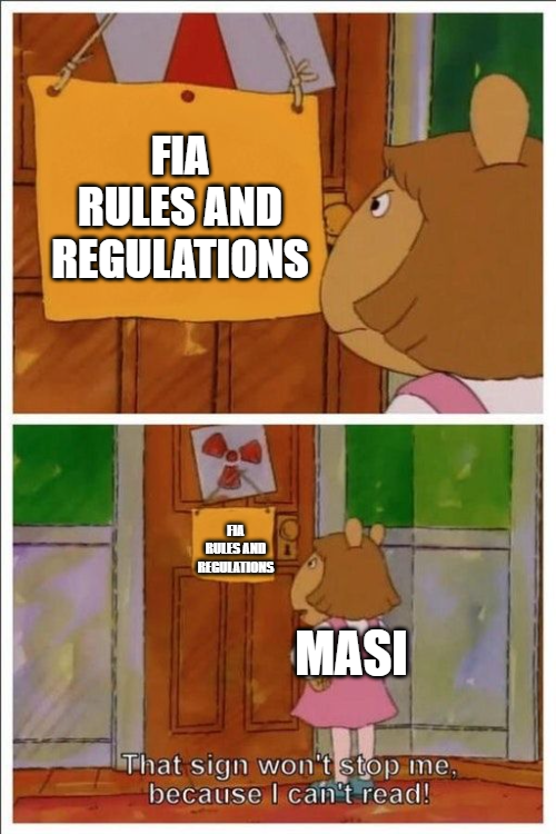 JohnW7596's tweet photo. #MasiOUT #WTF1 https://t.co/0v2FNtpK0s