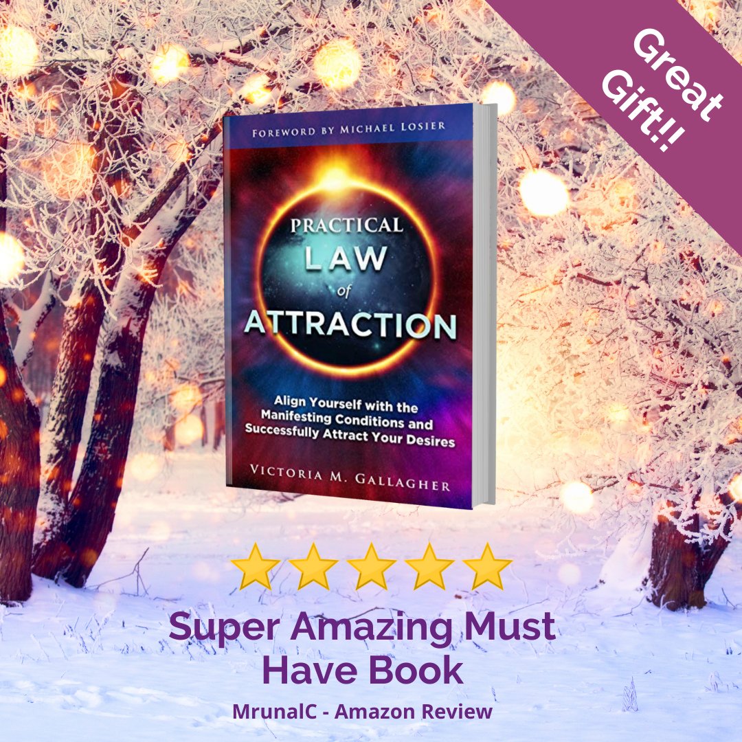 LOAHypnotist's tweet photo. π Great gift idea! Perfect for the personal development enthusiast!
ππ½ Law of Attraction Book: https://t.co/SKpkHNpb8H
#bookreview #amazonreviews #LOApodcast #hypnosis https://t.co/81d91M5MAp