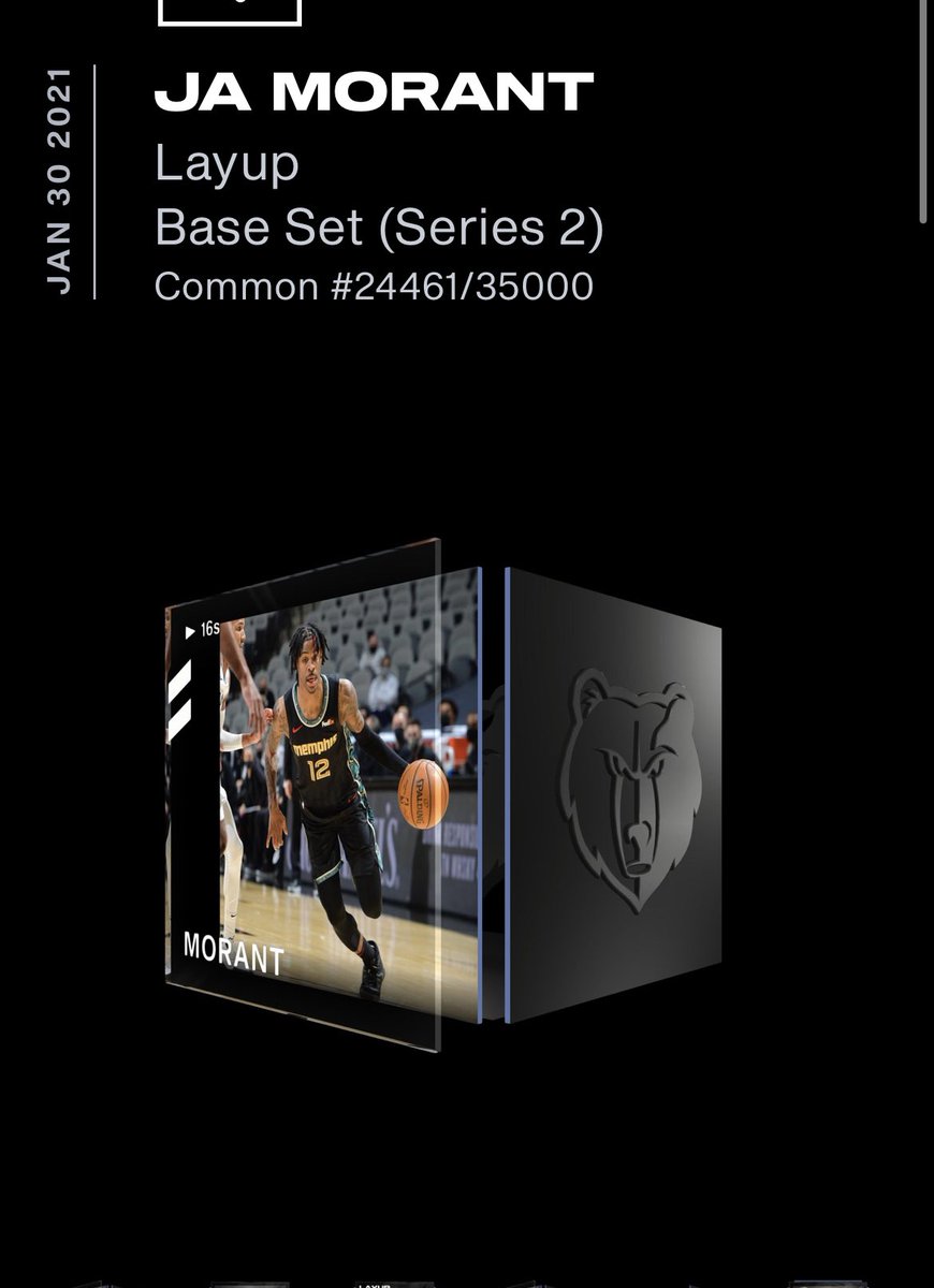 PackripMahoment's tweet photo. Day 12 of the #PMXmasGiveaway .

Ja Morant S2 up for grabs. 

To enter:

1️⃣Follow @PackripMahoment 
2️⃣Retweet 
3️⃣Post a picture of your favorite moment under $10 https://t.co/YdHjFLHdo3