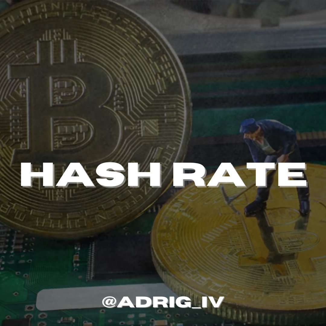 adrig_iv's tweet photo. Muy buenas peñita 👋🏼

Hablemos sobre el Hash Rate...
¿Por qué es tan importante?

¡Dentro Hilo! 🧵🏃🏽 https://t.co/1MPIVIALTN