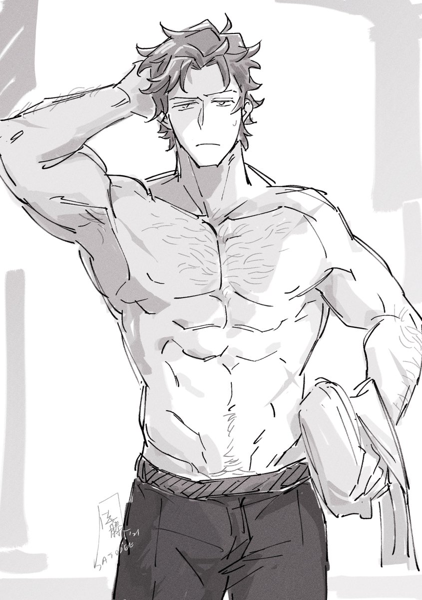 it has been a long day for sylvain but the bathhouse is temporarily out of service 

this is early titties tuesday for the week- 

#FE3H #FireEmblemThreeHouses #sylvainjosegautier 