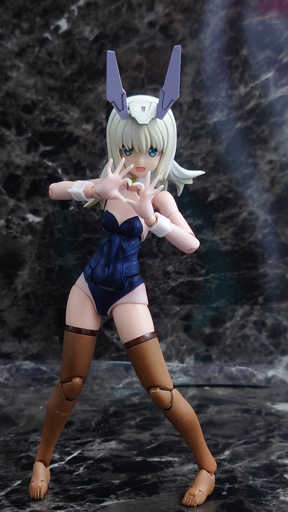 螢雪楼 メガミデバイス muscuto 青バニーキット muscuto メガミデバイス bunny Girl Black BNS バニー