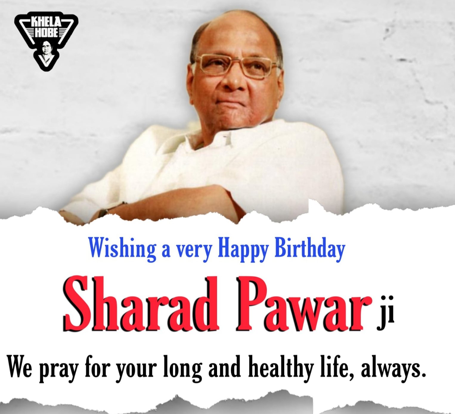 Wishing a Very Happy Birthday Sharad pawar ji.Wish you many many Happy returns of the day. 