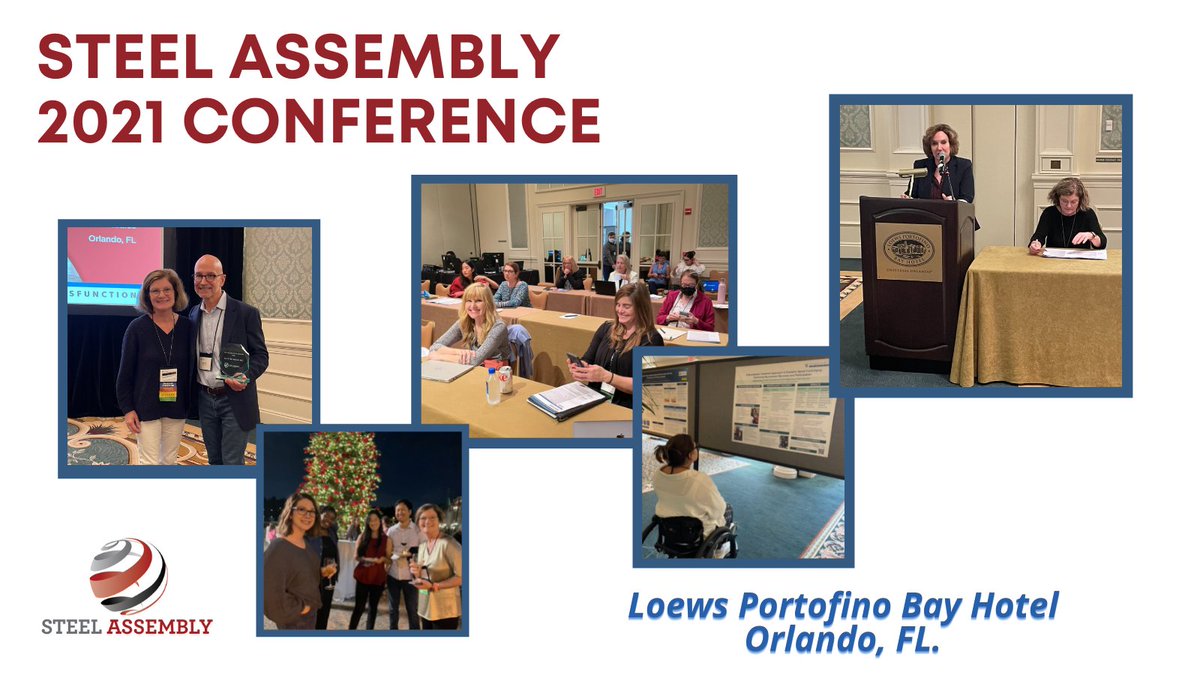 Thank you Supporters, Presenters and Attendees for a making the 2021 Steel Assembly Conference in Orlando a success!