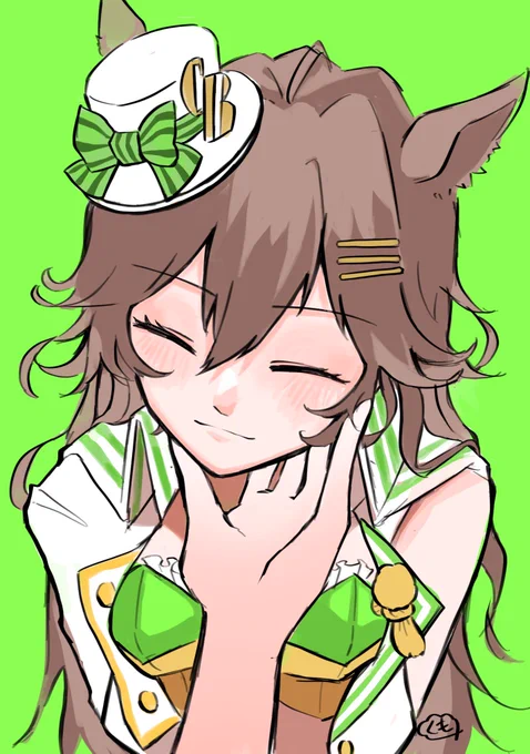 猫みたいなミスターシービーさん·····(幻覚) 