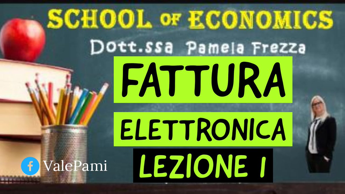 PamelaFrezza's tweet photo. Link in bio
https://t.co/AZN7oMCTht
#fattura #elettronica #Economia aziendale https://t.co/4zL2N3z2vC