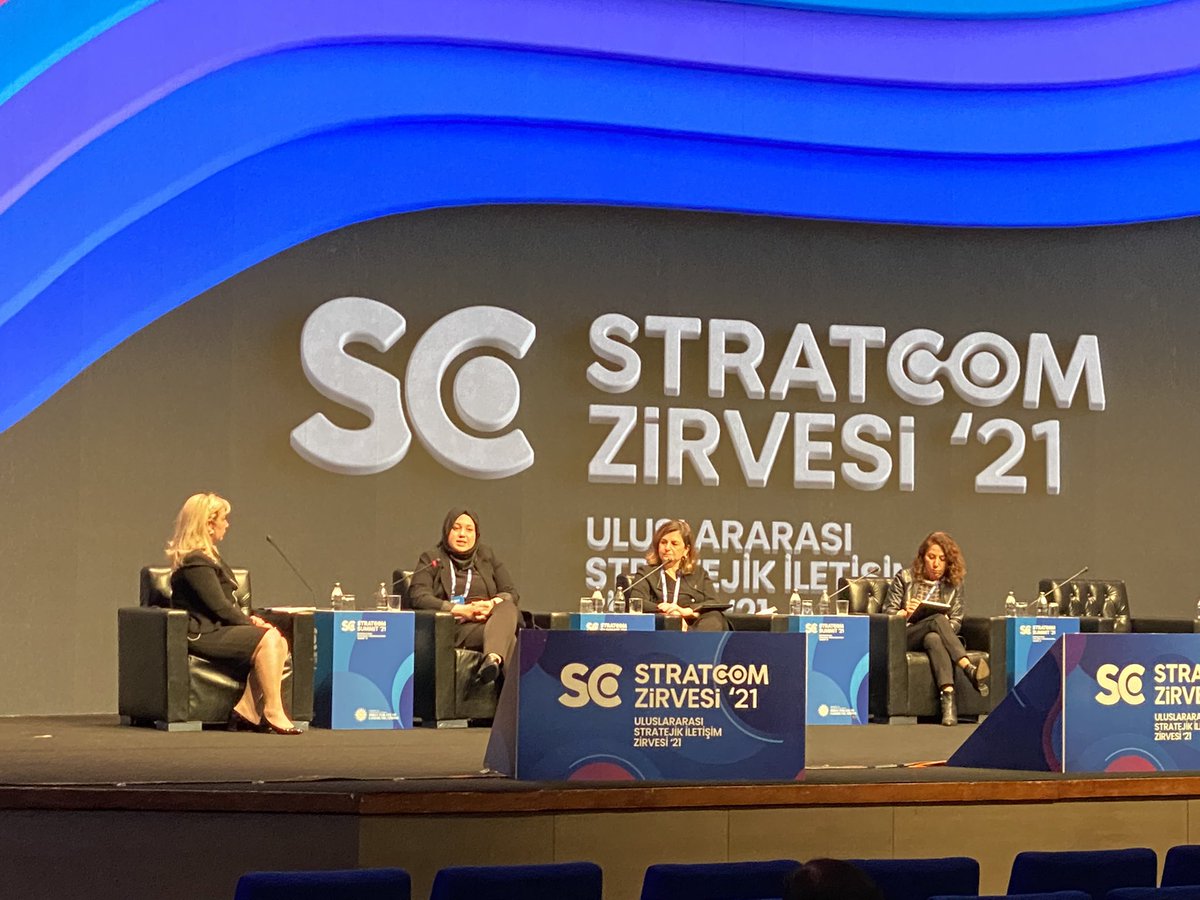 GlenGilmore's tweet photo. “There is a target audience for everyone.“ 🎯 

Şeyma Eraz Çelik

Prof. Dr. Müge Elden, MODERATOR
@StratcomSummit 🇹🇷 Panel 

#StratcomSummit #StrategicCommunications #media #womeninbusiness #contentmarketing #smm https://t.co/n1VlUcKPzI