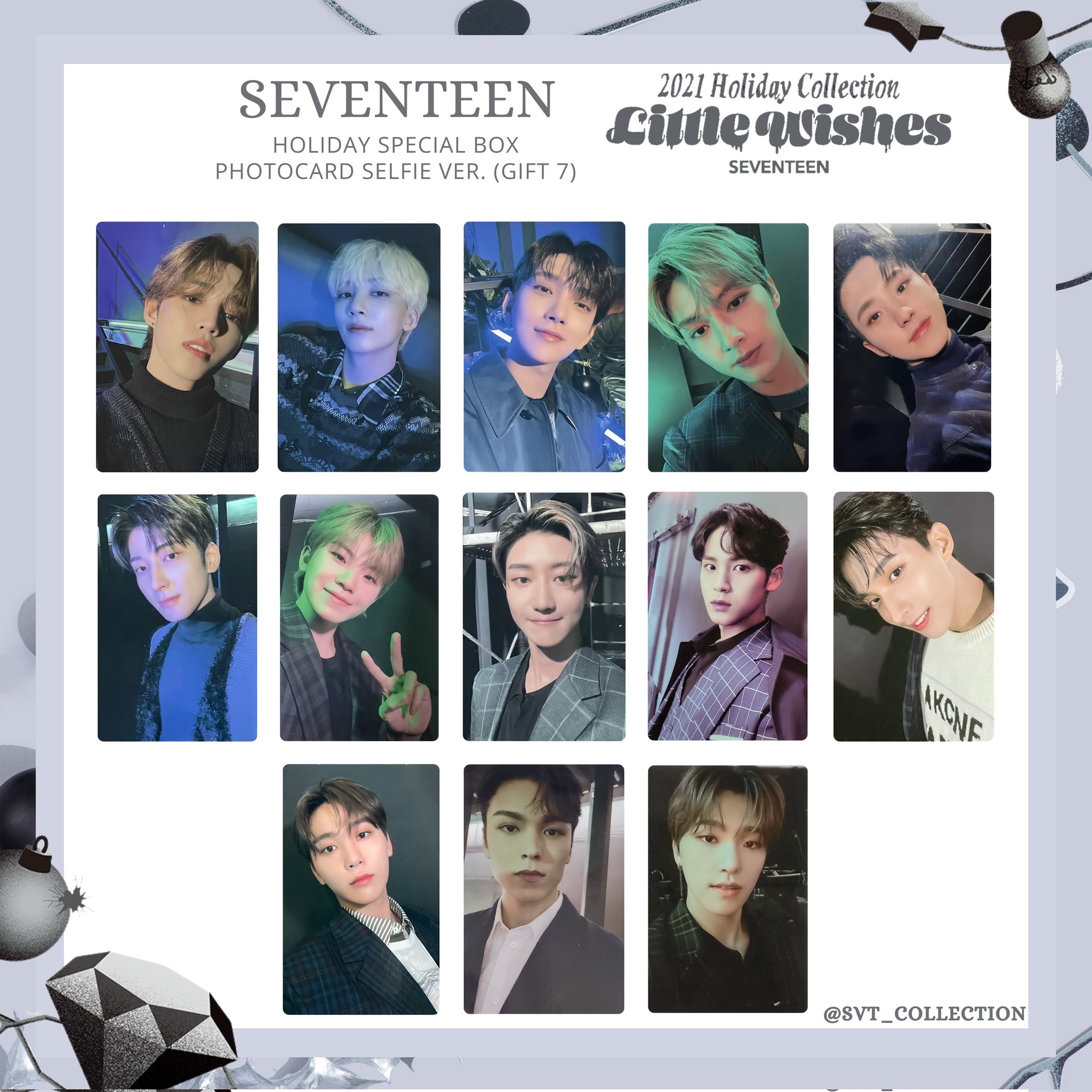 SEVENTEENセブチ ウォヌ 2021 Holiday Collection