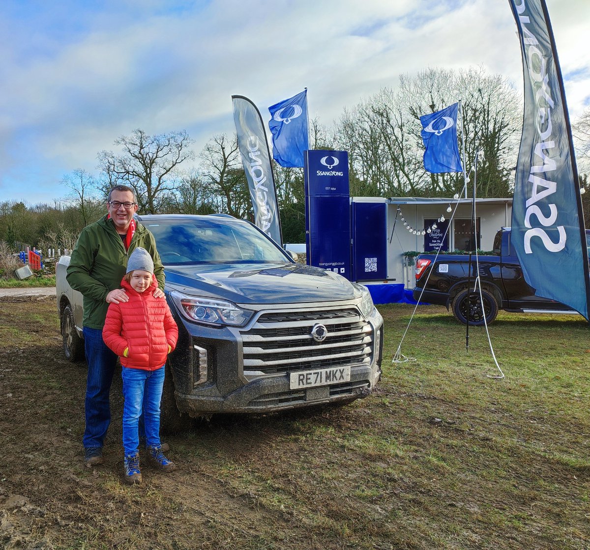 Excellent fun in the mud at @Countryfilelive with @SsangYongGB @SYMotorUK!