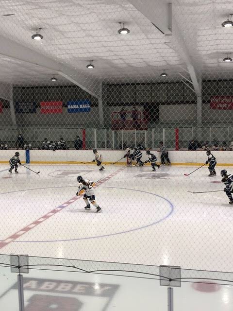 BVBengals's tweet photo. The @bayviewacademy Ponaganset Burrillville Ice Hockey Co-op jumped out early and finished strong for the first Win of the season 6-0 over East Bay Co-op! #WErBENGALS🐯 https://t.co/CnMU9uhzX5