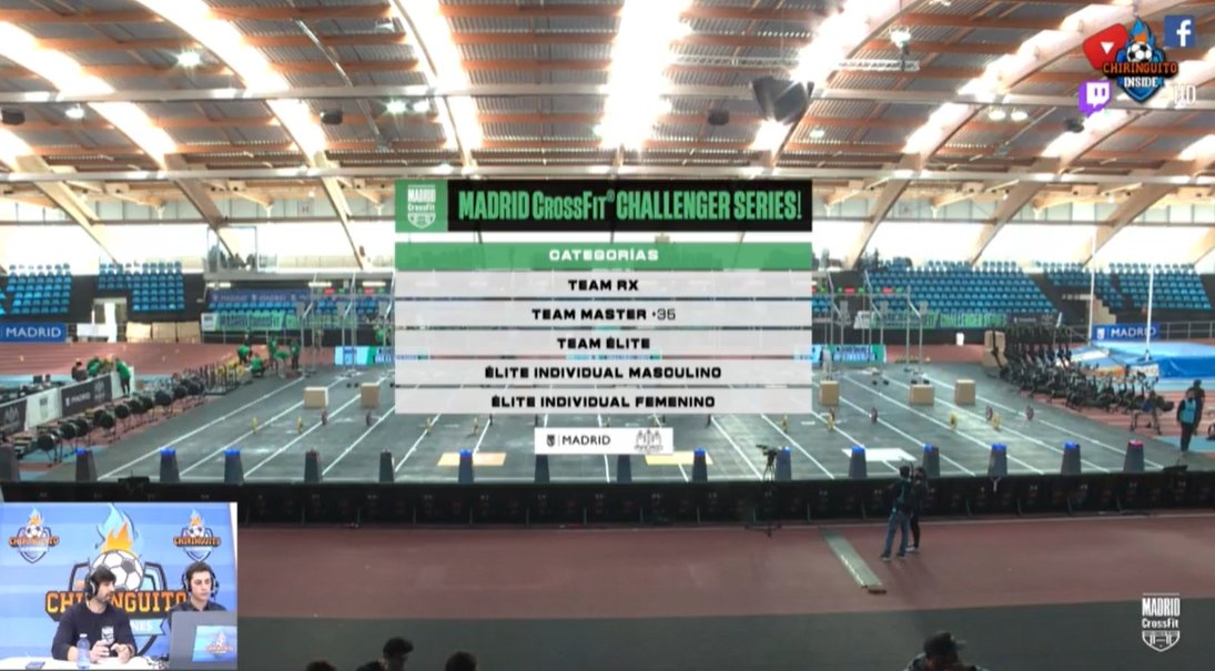 elchiringuitotv's tweet photo. 😱¡Vais a ALUCINAR!😱

⚠️@BoxCoachArturo, director del Madrid CrossFit Challenger Series, nos explica en DIRECTO todos los detalles del evento.

¡Vente con @Gonzademarto y @MarcosdVicente !
🔴YT: https://t.co/i77VtEPb8x…
🔵FB:https://t.co/DR2BbuPu17
🟣TW:https://t.co/D7dqcx1x2q https://t.co/dCOdeMNWRD