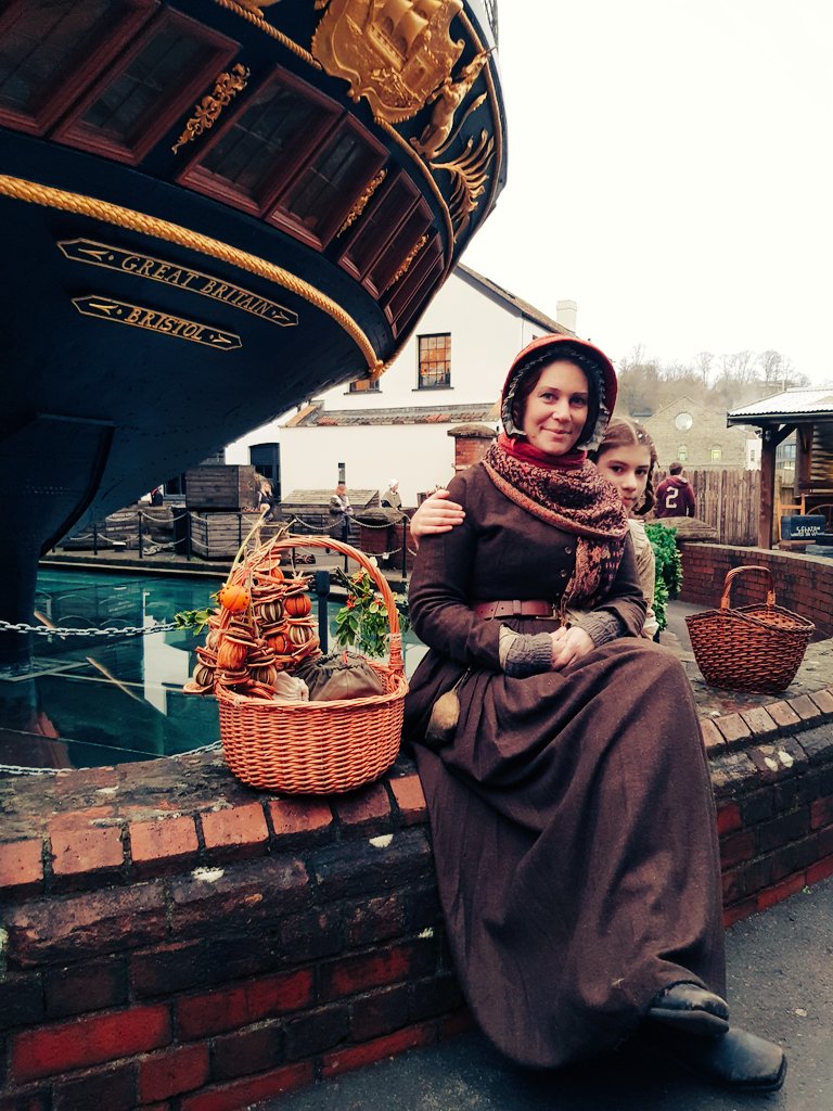 BindingDesign's tweet photo. Feeling very festive after visiting Brunel's SS Great Britain Victorian Christmas #victorianchristmas #ssgreatbritain https://t.co/59y8jG8Uc0